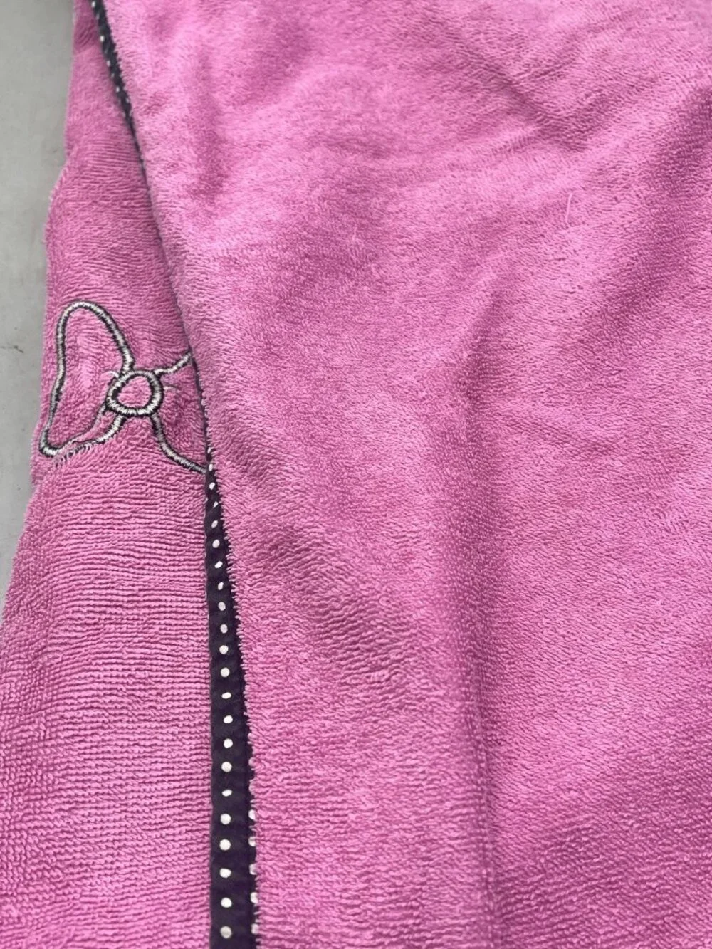 disney jumping beans kids baby bath towel pink bow cotton 2018 44x24